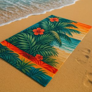 Quick-Dry Beach Towel (Sand-Resistant)